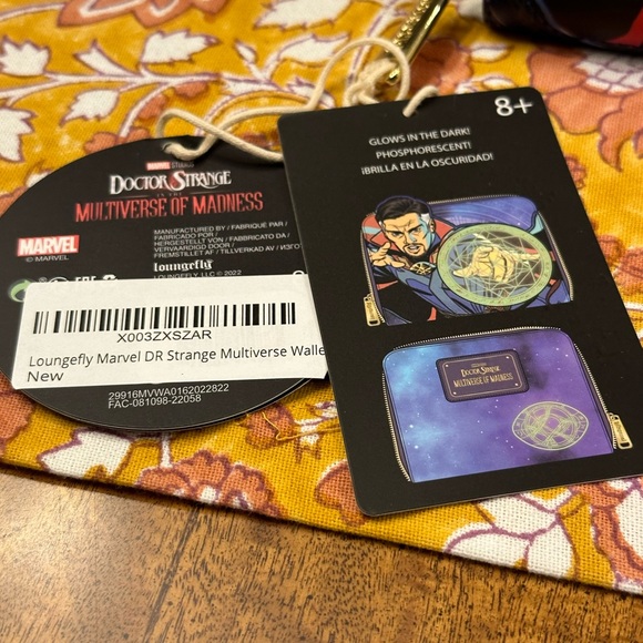 LOUNGEFLY Marvel Dr Strange Multiverse Wallet - Picture 10 of 16